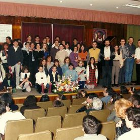 Tarantel·la estudiantes de música en auditorio
